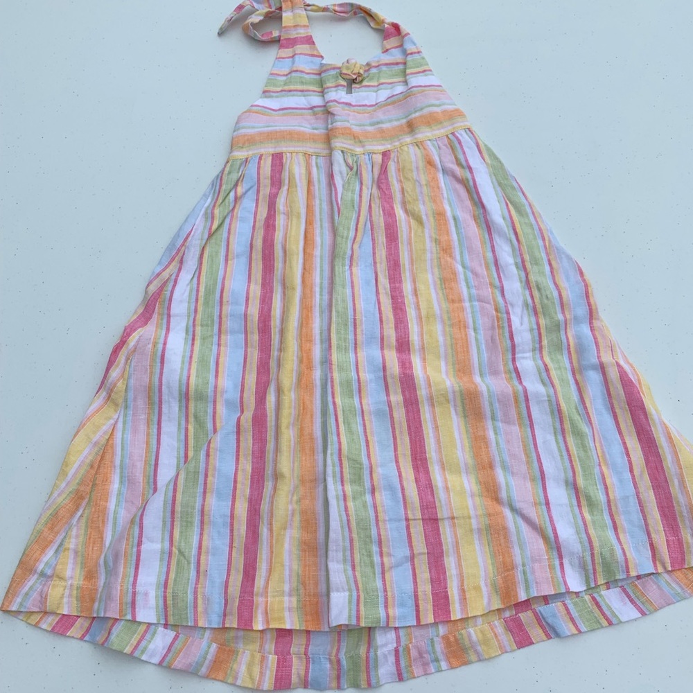 Pastel, vertical lines, size 4T, Janie and Jack
